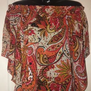 Off the shoulder blouse